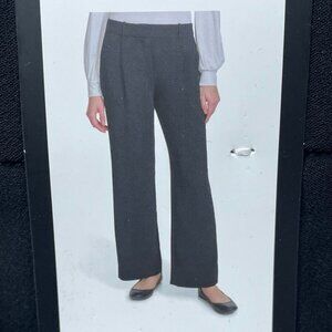 DKNY Womens Black Dress Pants Size 18 Straight Leg Workwear d0900